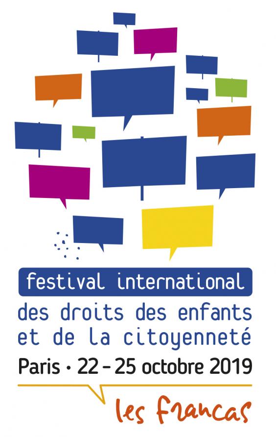 Logo festival internation droits des enfants et de la citoyenneté