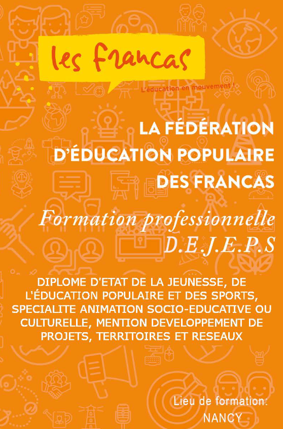 Plaquette de présentation DEJEPS 2022-23 Nancy